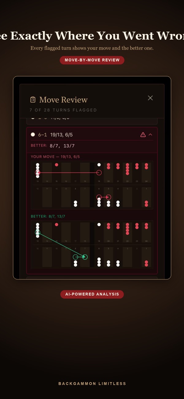 Backgammon Limitless app screenshot 1 of 5